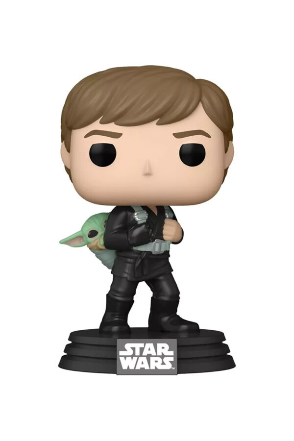 Star Wars BoBF - Luke w Grogu Pop! - Afbeelding 2